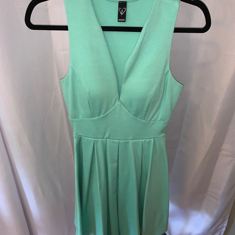 Mint Green Dress